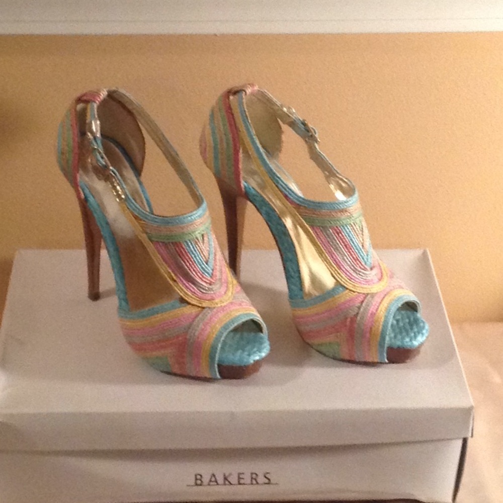 Pastel Multicolor Heels